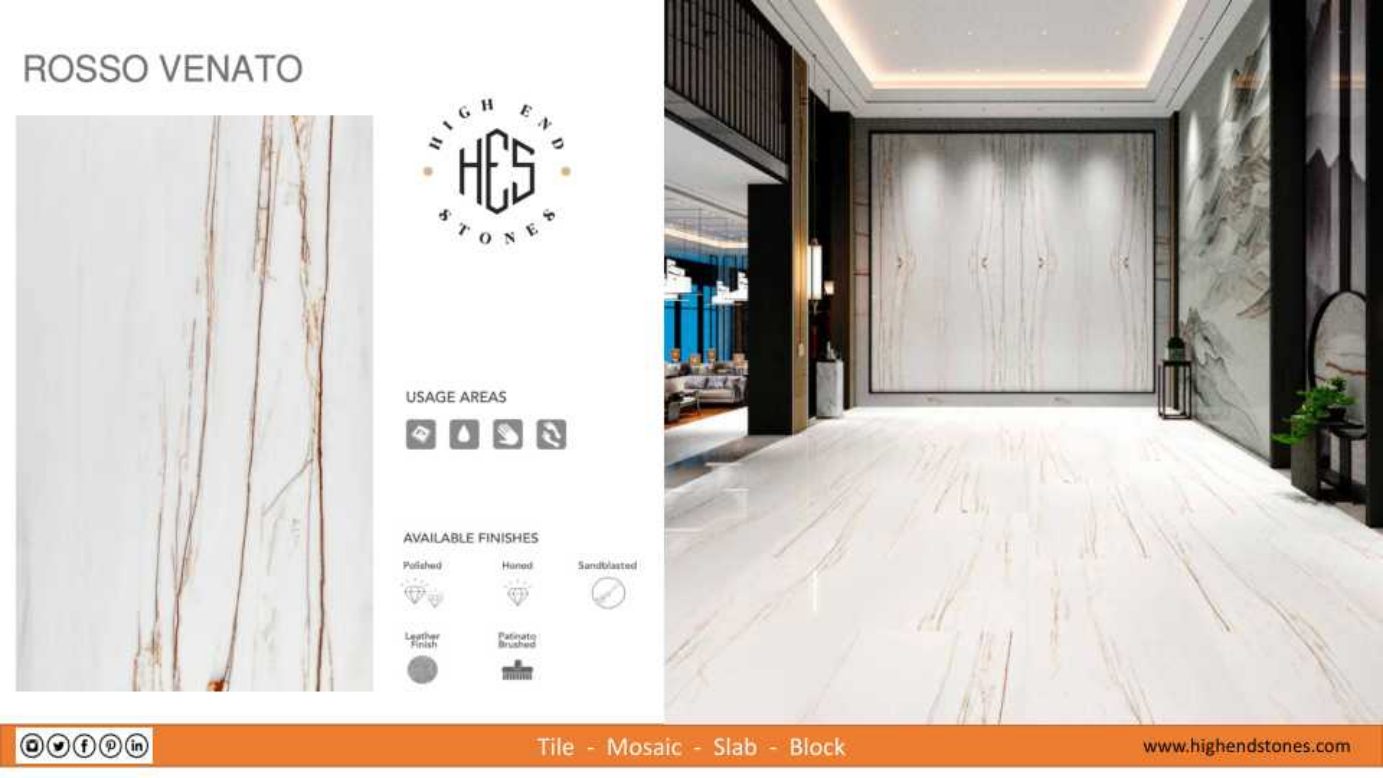 Porro Venato porcelain slab